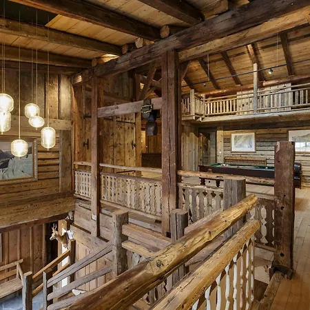 Chalet Lavancher - 400m2 Ferme 1803 Renovee Sauna Billard