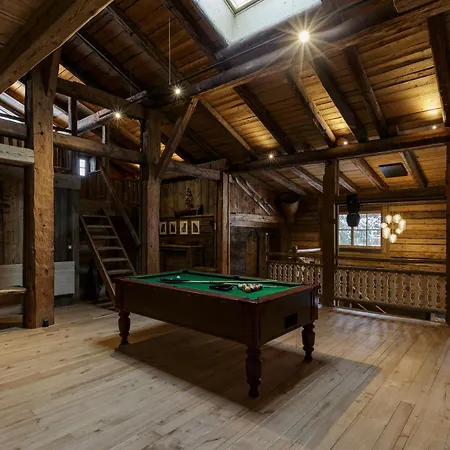 Lavancher - 400m2 Ferme 1803 Renovee Sauna Billard Chamonix