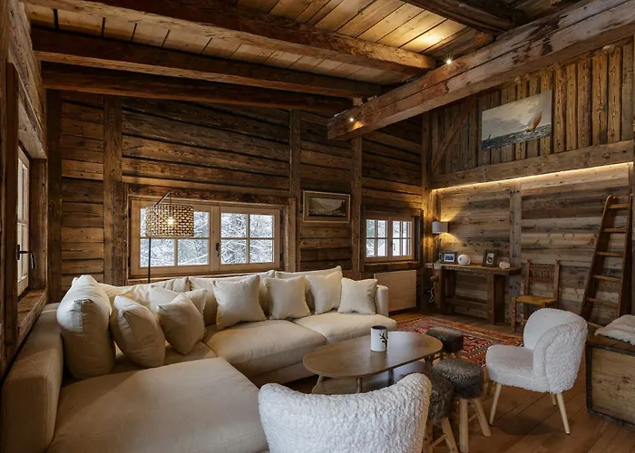 Chalet Lavancher - 400m2 Ferme 1803 Renovee Sauna Billard Chamonix