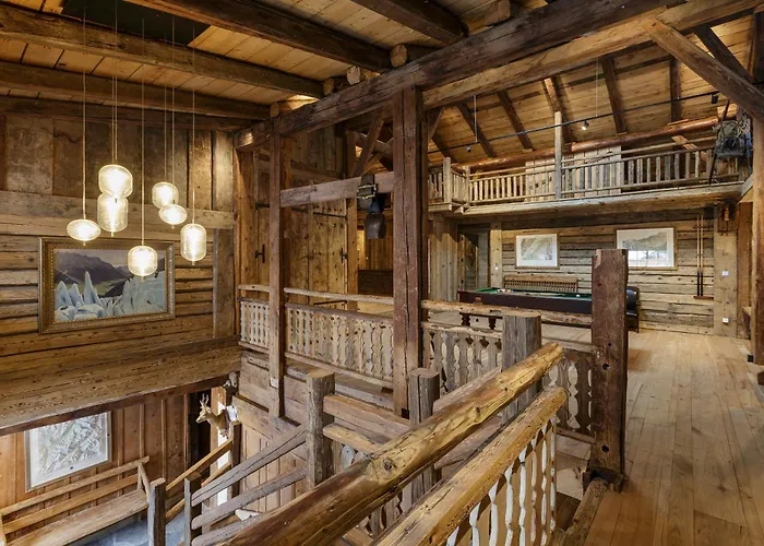 Chalet Lavancher - 400m2 Ferme 1803 Renovee Sauna Billard