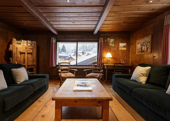 Chalet Lavancher - 400m2 Ferme 1803 Renovee Sauna Billard