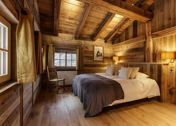 Chalet Lavancher - 400m2 Ferme 1803 Renovee Sauna Billard