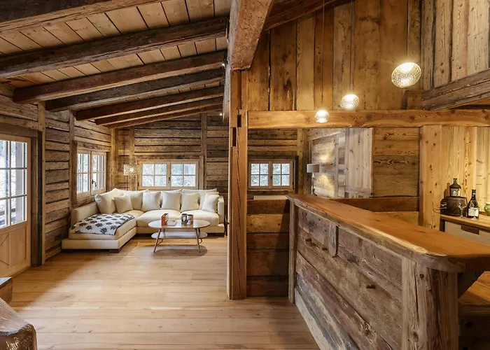 Chalet Lavancher - 400m2 Ferme 1803 Renovee Sauna Billard